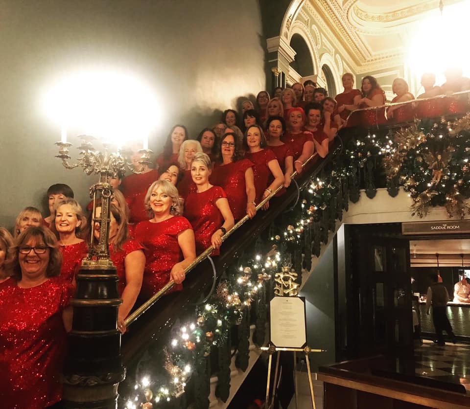 SeaOfChange Shelbourne Hotel Dublin Turning on the Christmas Lights